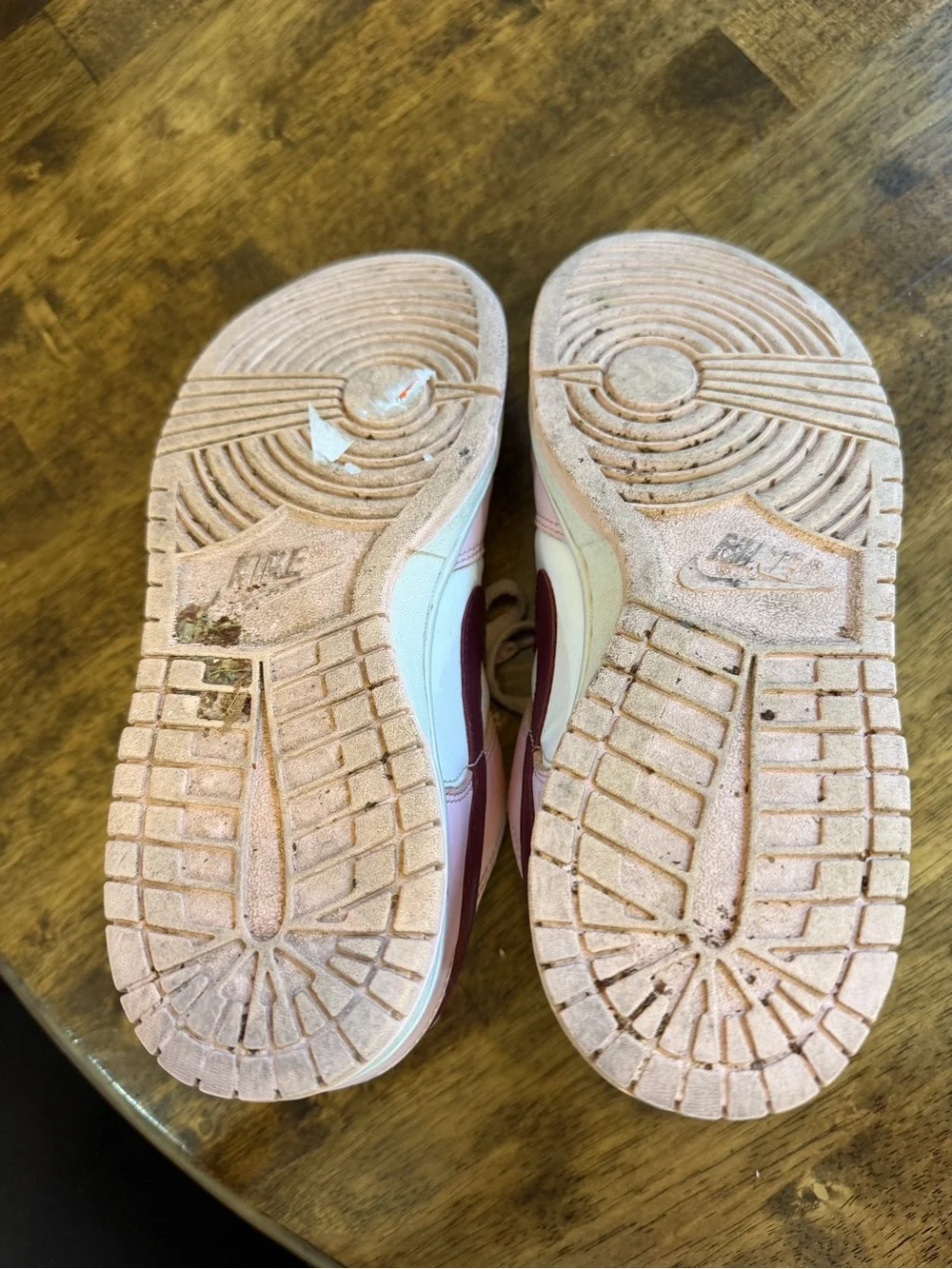 Nike Dunk Low GS Pink Foam Dark Beetroot CW1590-601 Size 6.5Y Women’s